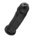 KING COCK 10 DILDO BLACK 25 CM