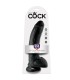 KING COCK 9 DILDO BLACK WITH BALLS 229 CM