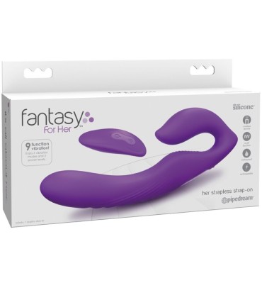 FANTASY FOR HER DOUBLE PENETRATION VIBRATOR REMOTE CONTROL 9 VIOLET LEVELS