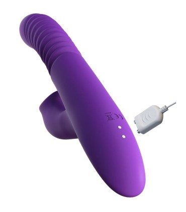 FANTASY FOR HER CLITORIS STIMULATOR WITH HEAT OSCILLATION AND VIBRATION FUNCTION VIOLET