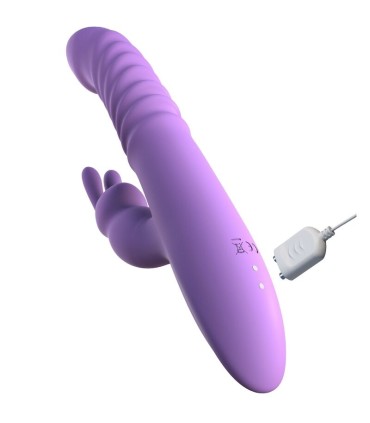 FANTASY FOR HER RABBIT CLITORIS STIMULATOR WITH HEAT OSCILLATION AND VIBRATION FUNCTION VIOLET