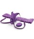FANTASY FOR HER BUTTERFLY HARNESS G SPOT WITH VIBRATOR RECHARGEABLE REMOTE CONTROL VIOLET