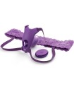 FANTASY FOR HER - BUTTERFLY HARNESS G-SPOT WITH VIBRATOR, RECHARGEABLE & REMOTE CONTROL VIOLET