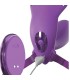 FANTASY FOR HER BUTTERFLY HARNESS G SPOT WITH VIBRATOR RECHARGEABLE REMOTE CONTROL VIOLET