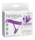 FANTASY FOR HER BUTTERFLY HARNESS G SPOT WITH VIBRATOR RECHARGEABLE REMOTE CONTROL VIOLET