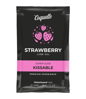 COQUETTE CHIC DESIRE POCKET LUBRICANTE KISSABLE BASE AGUA FRESA 10 ML