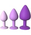 FANTASY FOR HER - VIOLET ANAL PLUG SET