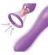FANTASY FOR HER ULTIMATE PLEASURE MAX SUCTION HOSE WITH STIMULATING TONGUE PURPLE