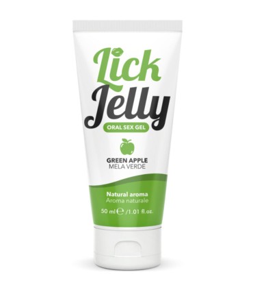 INTIMATELINE LICK JELLY LUBRICANTE MANZANA VERDE 50 ML