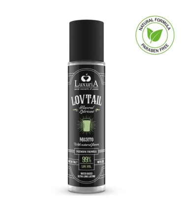 INTIMATELINE LUXURIA LOVTAIL LUBRICANTE BASE AGUA MOJITO 60 ML