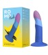 ROMP PICCOLO SILICONE DILDO WITH TRICOLOR SUCTION CUP 14 CM