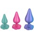 ROMP LUSTER ANAL TRAINING KIT S M L WITH FLOWER SHAPED BASE