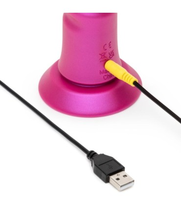 ROMP JIGGLE UP AND DOWN VIBRATOR WITH PINK SUCTION CUP