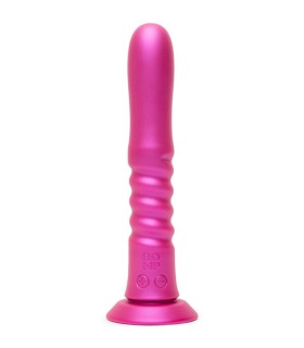 ROMP JIGGLE UP AND DOWN VIBRATOR WITH PINK SUCTION CUP
