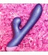 ROMP PULSE RABBIT DUAL G SPOT VIBRATOR ELECTRIC BLUE