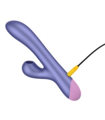ROMP PULSE RABBIT DUAL G SPOT VIBRATOR ELECTRIC BLUE