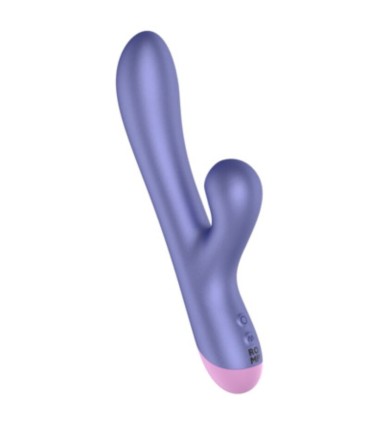 ROMP PULSE RABBIT DUAL G SPOT VIBRATOR ELECTRIC BLUE