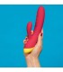 ROMP JAZZ RECHARGEABLE RABBIT VIBRATOR RED