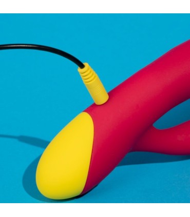 ROMP JAZZ RECHARGEABLE RABBIT VIBRATOR RED