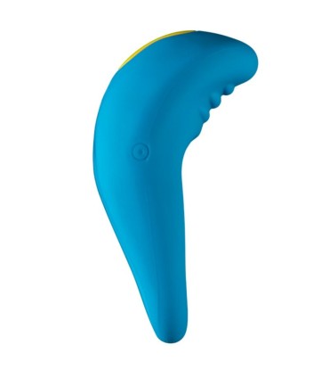 ROMP JUKE SILICONE PENIS RING WITH CLITORAL STIMULATION VIBRATOR