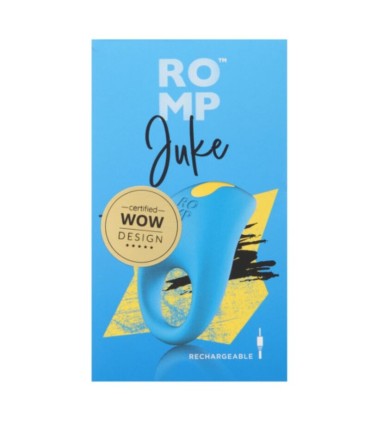 ROMP JUKE SILICONE PENIS RING WITH CLITORAL STIMULATION VIBRATOR