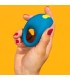 ROMP JUKE SILICONE PENIS RING WITH CLITORAL STIMULATION VIBRATOR