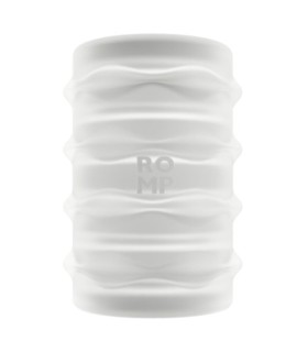 ROMP MOSH TRANSPARENT MALE MASTURBATOR WITH 6 CM REVERSBLE SHEATH