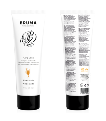 BRUMA GEL DESLIZANTE CON ALOE VERA SABOR A PINA COLADA 100 ML