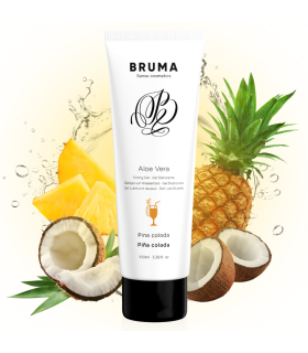 BRUMA GEL DESLIZANTE CON ALOE VERA SABOR A PINA COLADA 100 ML