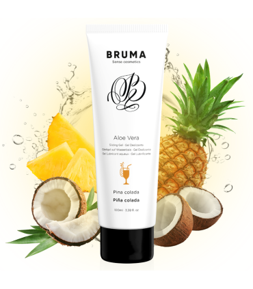 BRUMA GEL DESLIZANTE CON ALOE VERA SABOR A PINA COLADA 100 ML