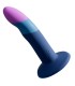 ROMP PICCOLO HARNESS SILICONE DILDO WITH TRICOLOR SUCTION CUP 14 CM