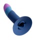 ROMP PICCOLO HARNESS SILICONE DILDO WITH TRICOLOR SUCTION CUP 14 CM