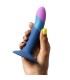 ROMP PICCOLO HARNESS SILICONE DILDO WITH TRICOLOR SUCTION CUP 14 CM