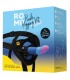 ROMP PICCOLO HARNESS SILICONE DILDO WITH TRICOLOR SUCTION CUP 14 CM