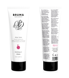 BRUMA GEL DESLIZANTE CON ALOE VERA SABOR A CHICLE 100 ML