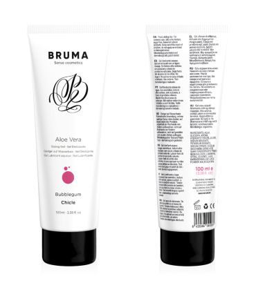 BRUMA GEL DESLIZANTE CON ALOE VERA SABOR A CHICLE 100 ML