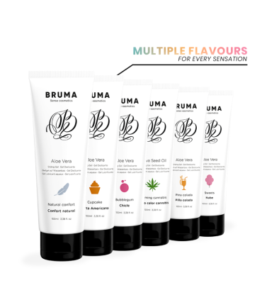 BRUMA GEL DESLIZANTE CON ALOE VERA SABOR A CHICLE 100 ML