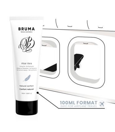 BRUMA GEL DESLIZANTE CON ALOE VERA CONFORT NATURAL 100 ML