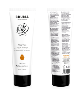 BRUMA GEL DESLIZANTE CON ALOE VERA SABOR A TARTA AMERICANA 100 ML