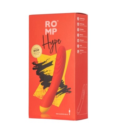 ROMP HYPE MULTIFUNCTION G SPOT VIBRATOR RED