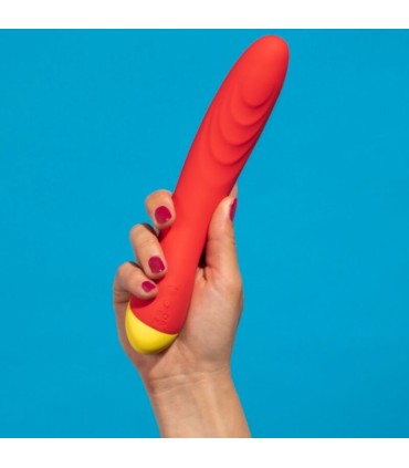ROMP HYPE MULTIFUNCTION G SPOT VIBRATOR RED
