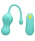ROMP CELLO MULTIFUNCTION VIBRATING EGG TURQUOISE REMOTE CONTROL