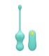 ROMP CELLO MULTIFUNCTION VIBRATING EGG TURQUOISE REMOTE CONTROL