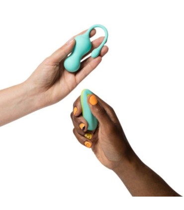 ROMP CELLO MULTIFUNCTION VIBRATING EGG TURQUOISE REMOTE CONTROL