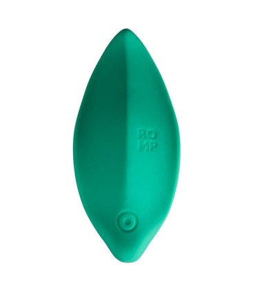 ROMP WAVE VIBRATOR CLITORAL STIMULATOR ERGONOMIC SHAPE AQUA GREEN
