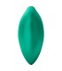 ROMP WAVE VIBRATOR CLITORAL STIMULATOR ERGONOMIC SHAPE AQUA GREEN