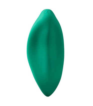ROMP WAVE VIBRATOR CLITORAL STIMULATOR ERGONOMIC SHAPE AQUA GREEN