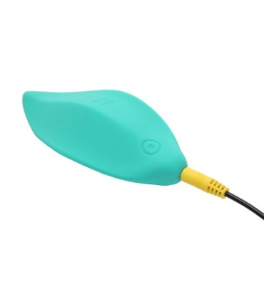 ROMP WAVE VIBRATOR CLITORAL STIMULATOR ERGONOMIC SHAPE AQUA GREEN