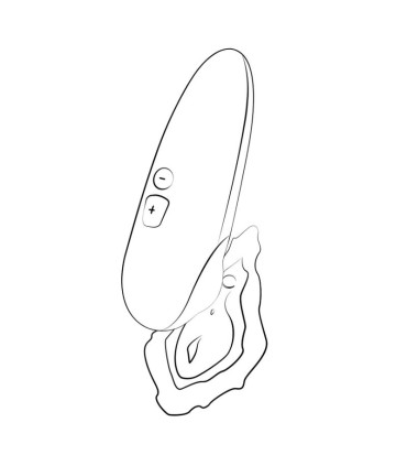 ROMP SWITCH X CLITORAL STIMULATOR 6 LEVELS ORANGE