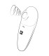 ROMP SWITCH X CLITORAL STIMULATOR 6 LEVELS ORANGE
